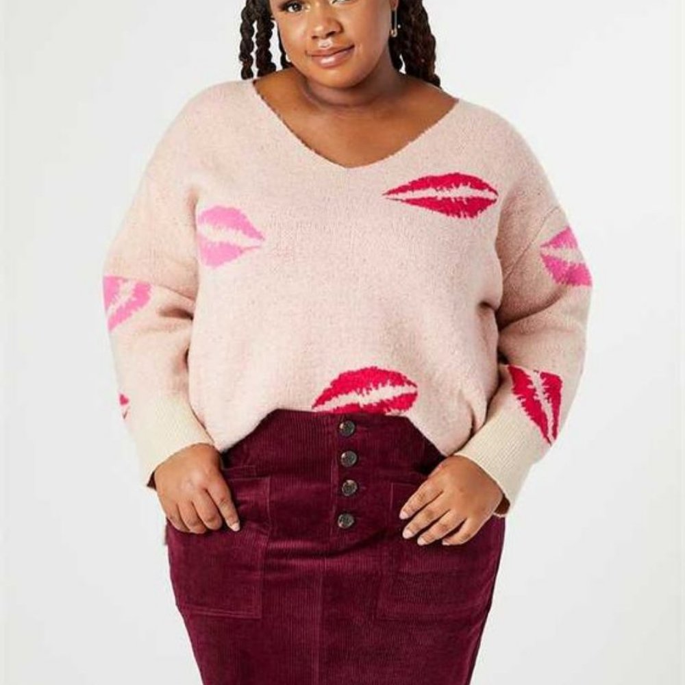 Arula Janna Gray Corduroy Skirt 22